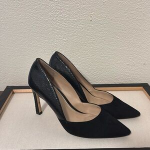 White House Black Market black heels, 7.5, used